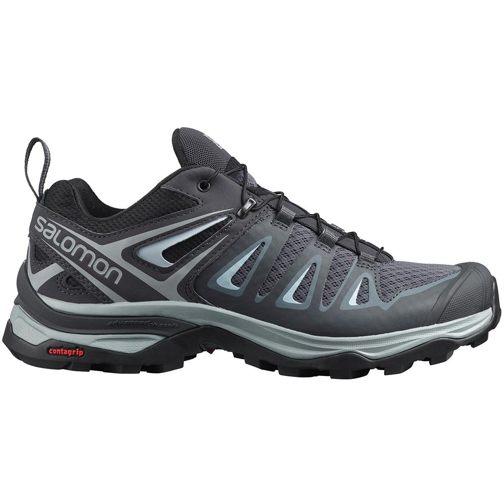 Salomon X ULTRA 3 W Zapatillas Trail Running Mujer - Gris - Colombia (75109-NOMV)